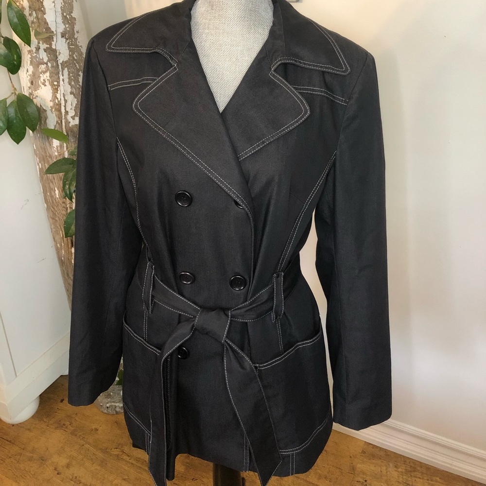 OUI trench coat